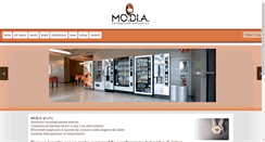 Desktop Screenshot of modia.it