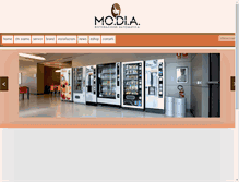 Tablet Screenshot of modia.it